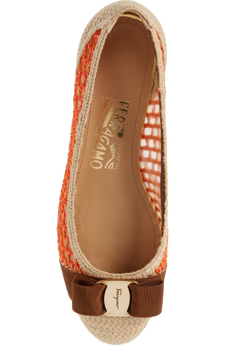 FERRAGAMO Varina Bow Flat, Alternate, color,