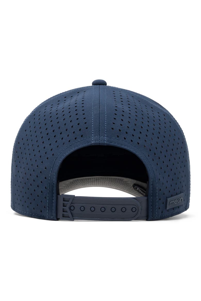 Hydro Compass Snapback Cap, Alternate, color, NAVY