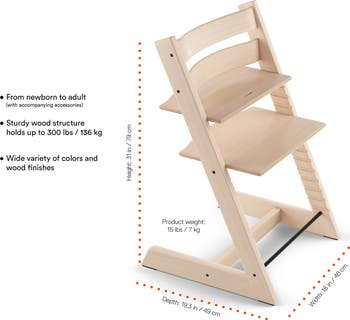 Stokke Tripp Trapp® Highchair, Baby Set, Cushion & Tray Set Stokke Tripp Trapp® Highchair, Baby Set, Cushion & Tray Set