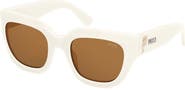 Emilio Pucci 51mm Butterfly Sunglasses