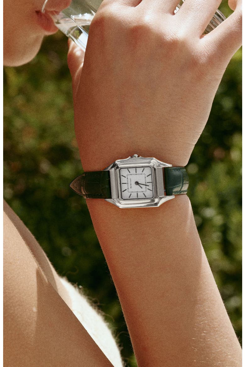 Vatican Majesty Moon Watch, Alternate, color, Green & Silver