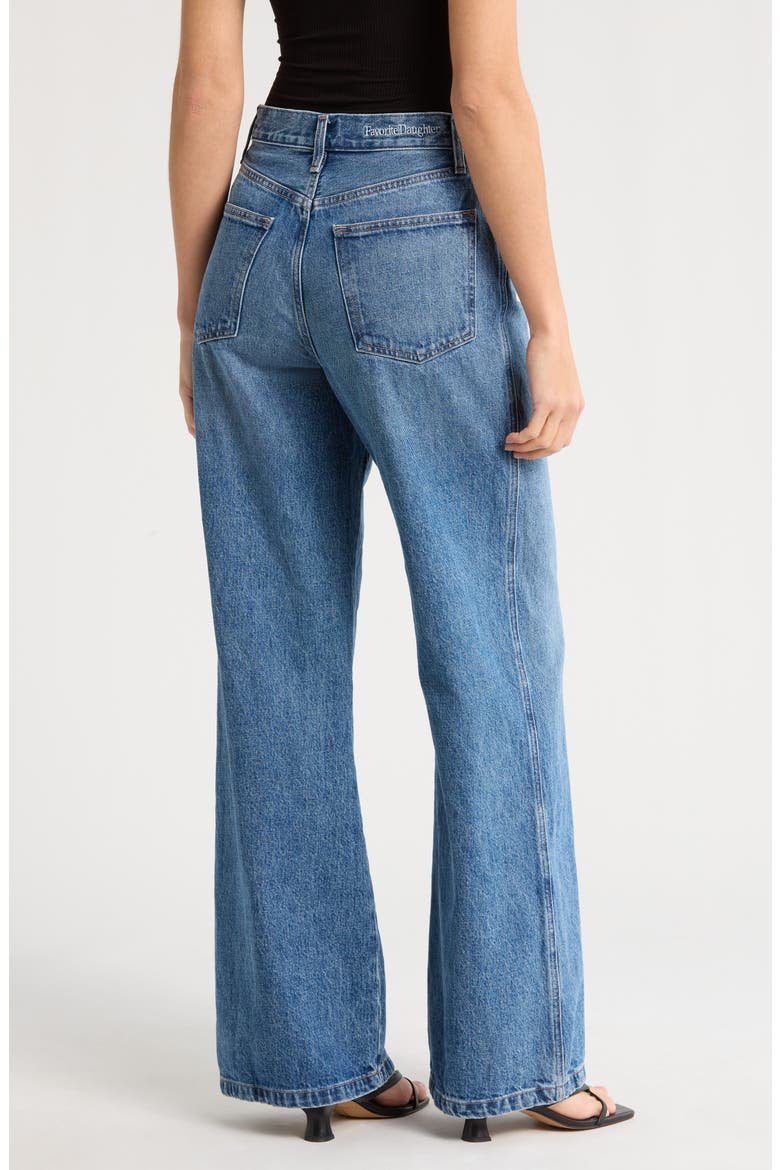 The Masha High Waist Wide Leg Jeans, Alternate, color, LONG BEACH