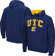 COLOSSEUM Men's Colosseum Navy Tennessee Chattanooga Mocs Arch & Logo 3.0 Pullover Hoodie