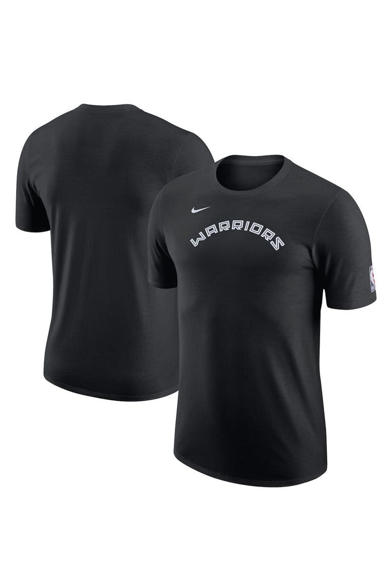 Men's Nike Black Golden State Warriors 2022/23 City Edition Essential Warmup T-Shirt, Main, color, Black