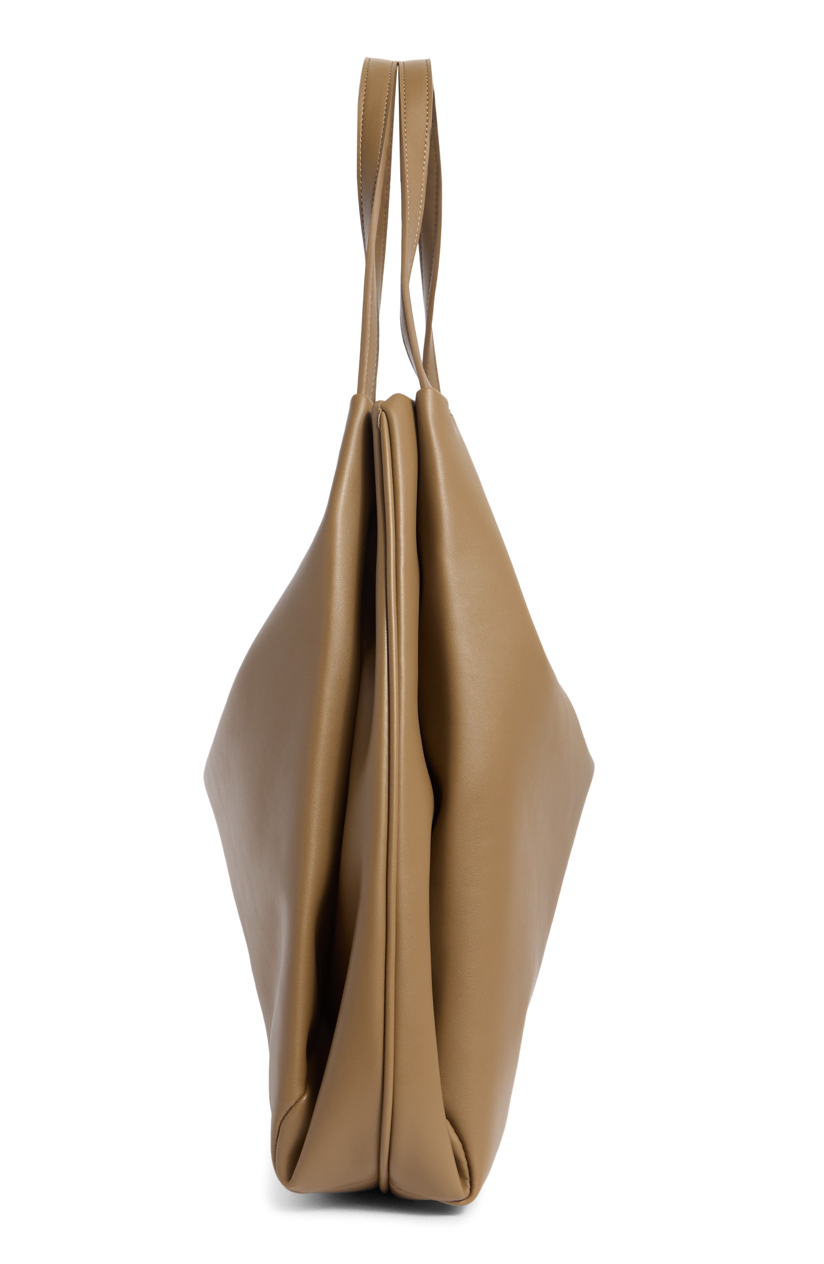 BCBG Large Draped Tote, Alternate, color, Ginger
