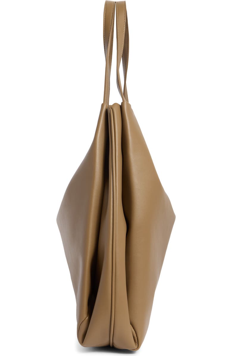 BCBG Large Draped Tote, Alternate, color, Ginger