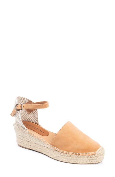 Sahara Ankle Strap Espadrille Wedge