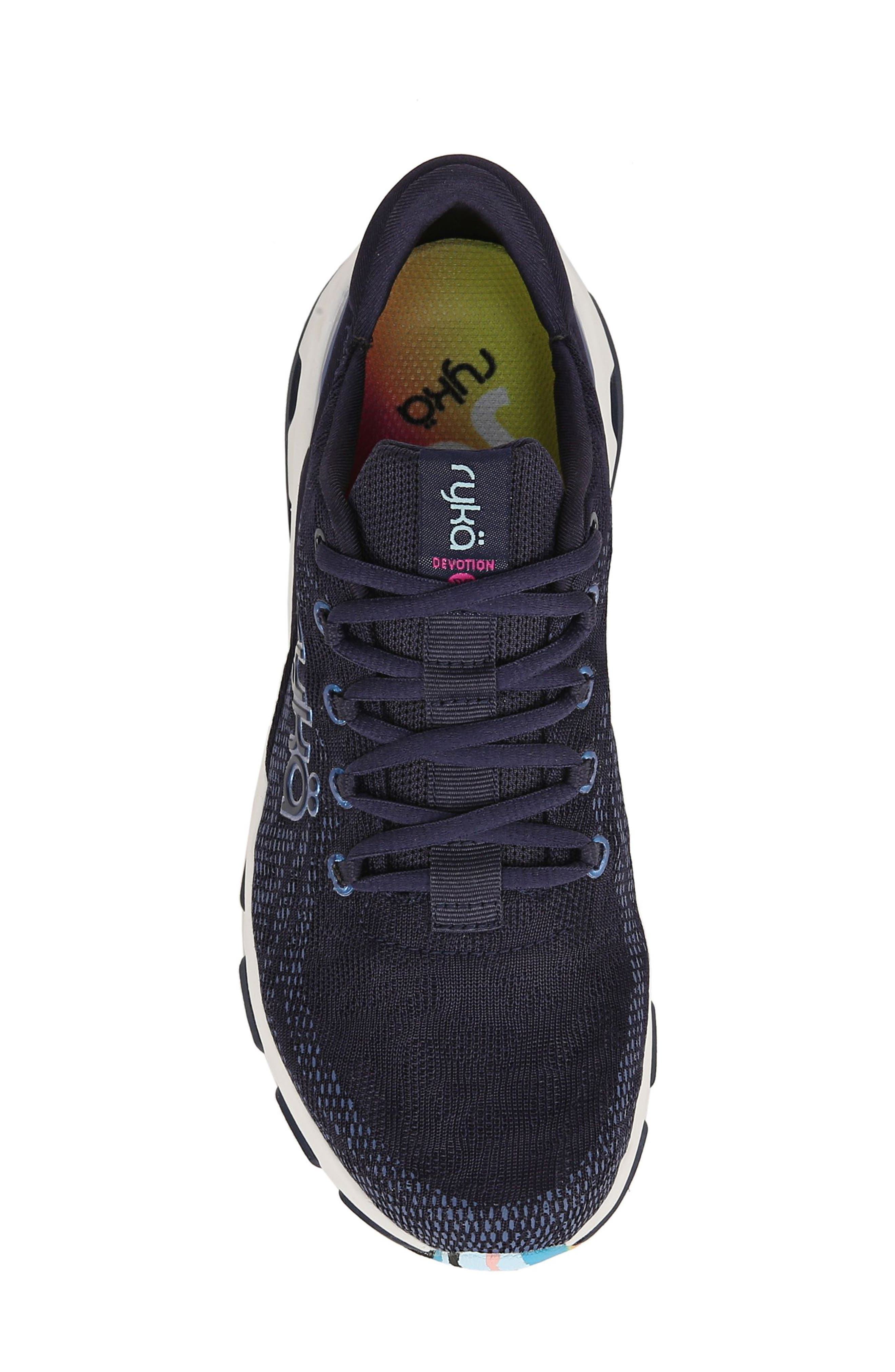 Rykä Devotion X Walking Sneaker - Wide Width Available, Alternate, color, Academy Blue