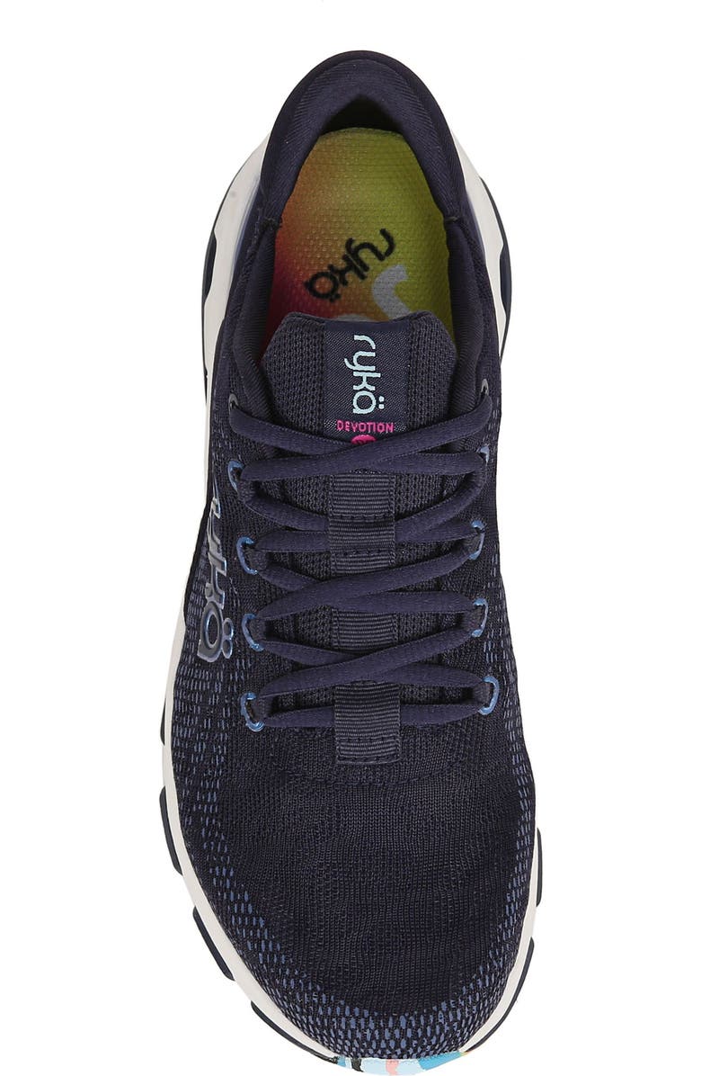 Rykä Devotion X Walking Sneaker - Wide Width Available, Alternate, color, Academy Blue