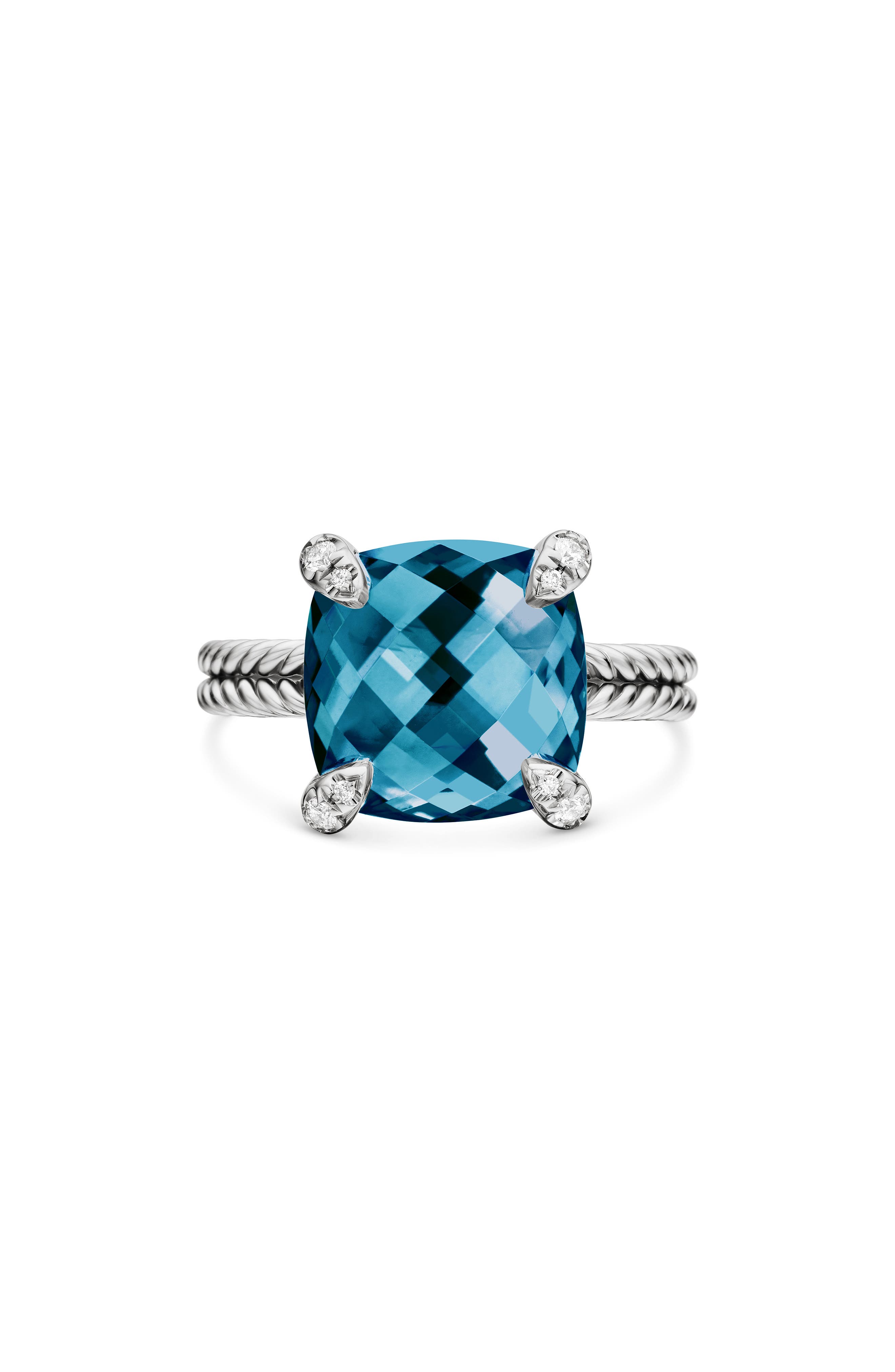 selected SILVER/ HAMPTON BLUE TOPAZ