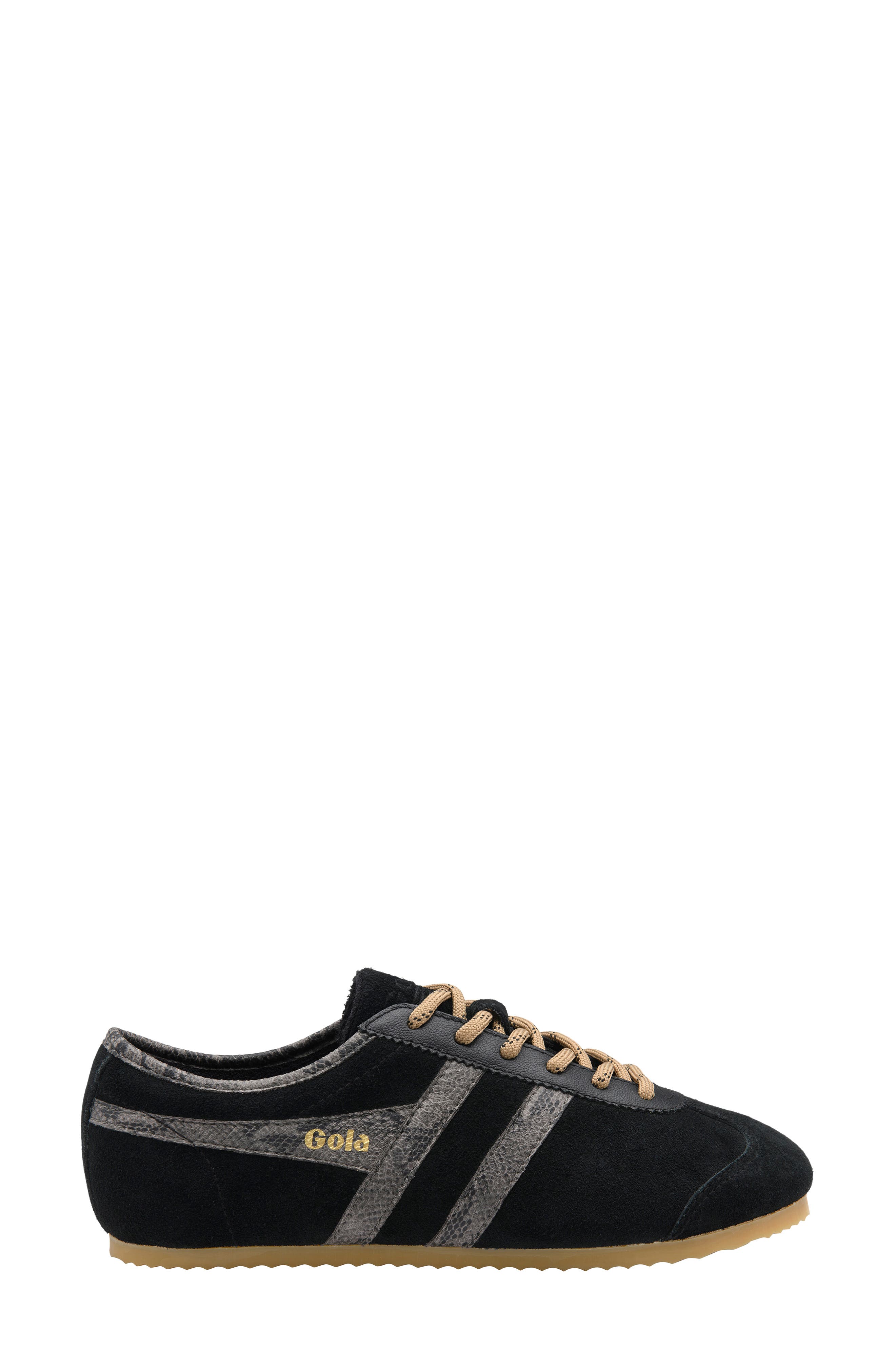 Cleora II Leather Sneaker, Alternate, color, BLACK