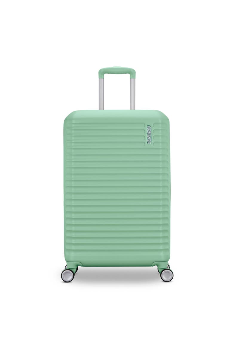 Stratum 3.0 Hardside Expandable 24" Medium Checked Luggage, Alternate, color, Surreal Green