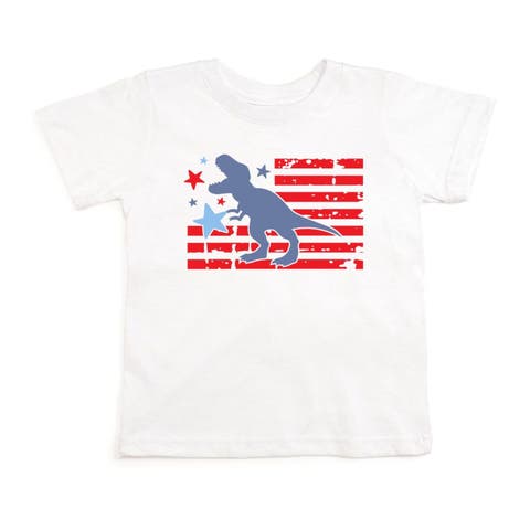 All American Dino Short Sleeve T-Shirt (Baby)