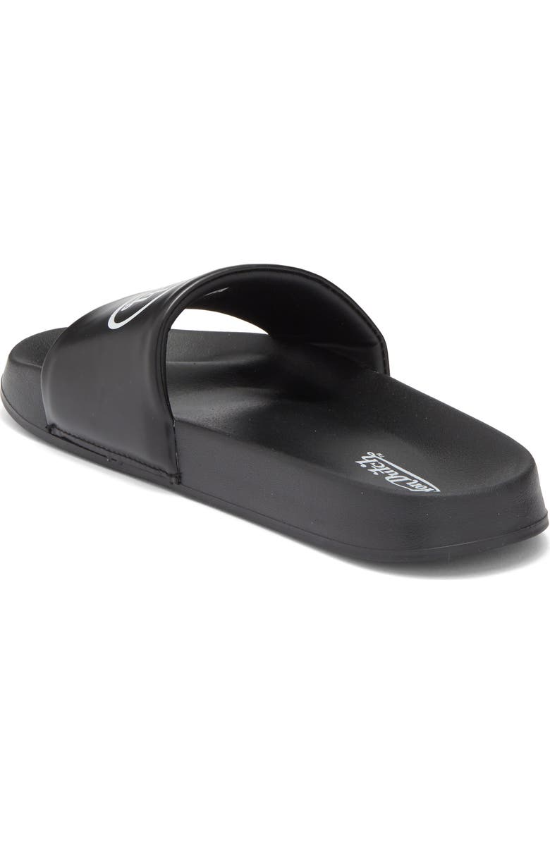 Von Dutch Icon Slide Sandal, Alternate, color, Black/ White