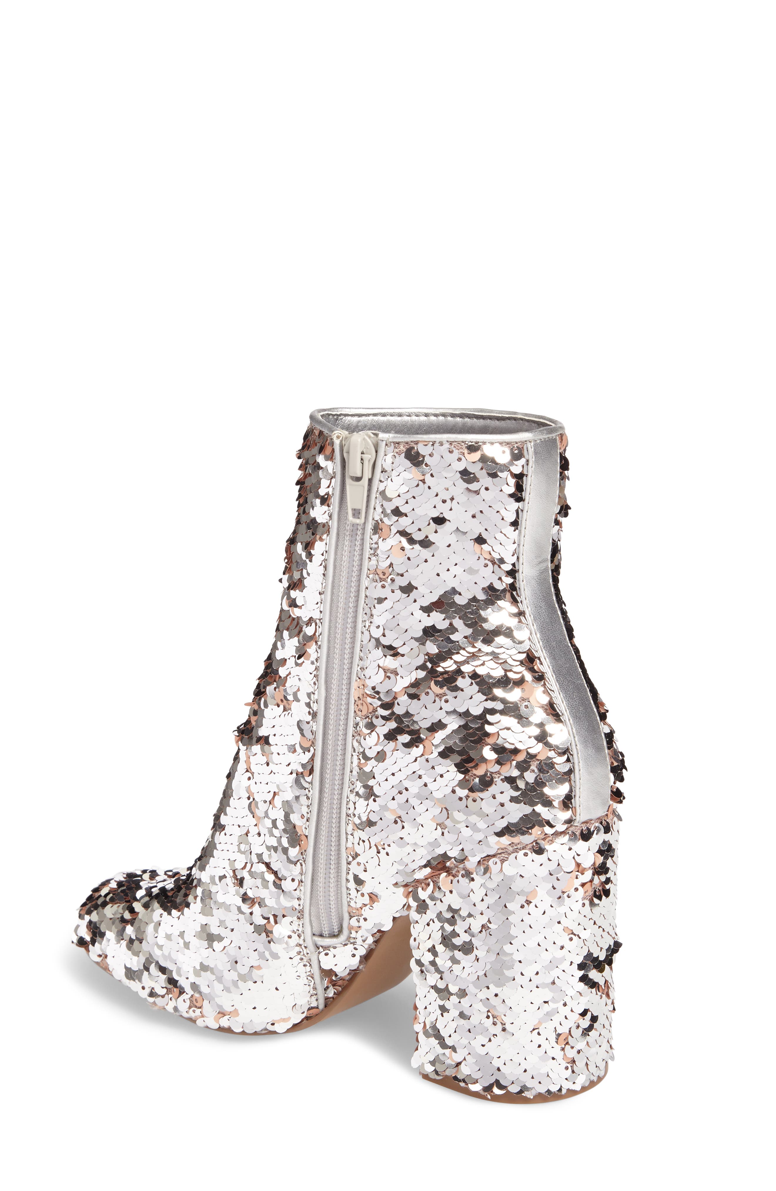 Steve Madden Georgia Sequin Bootie, Alternate, color, 