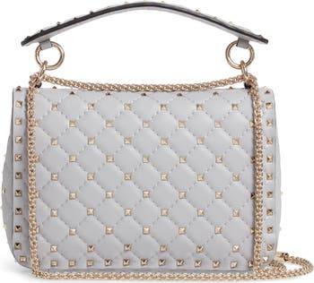 Valentino Garavani Medium Rockstud Matelassé Quilted Leather