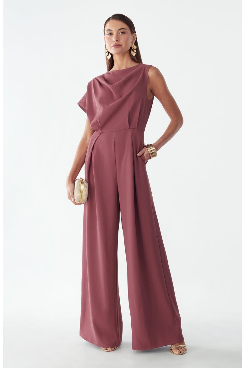 Tammi Jumpsuit, Alternate, color, China Rose