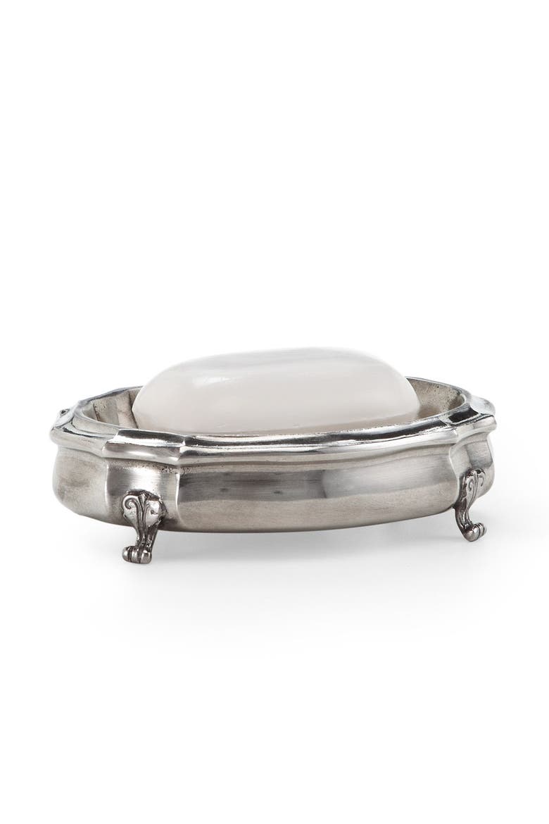 Sofia Soap Dish, Main, color, SILVER