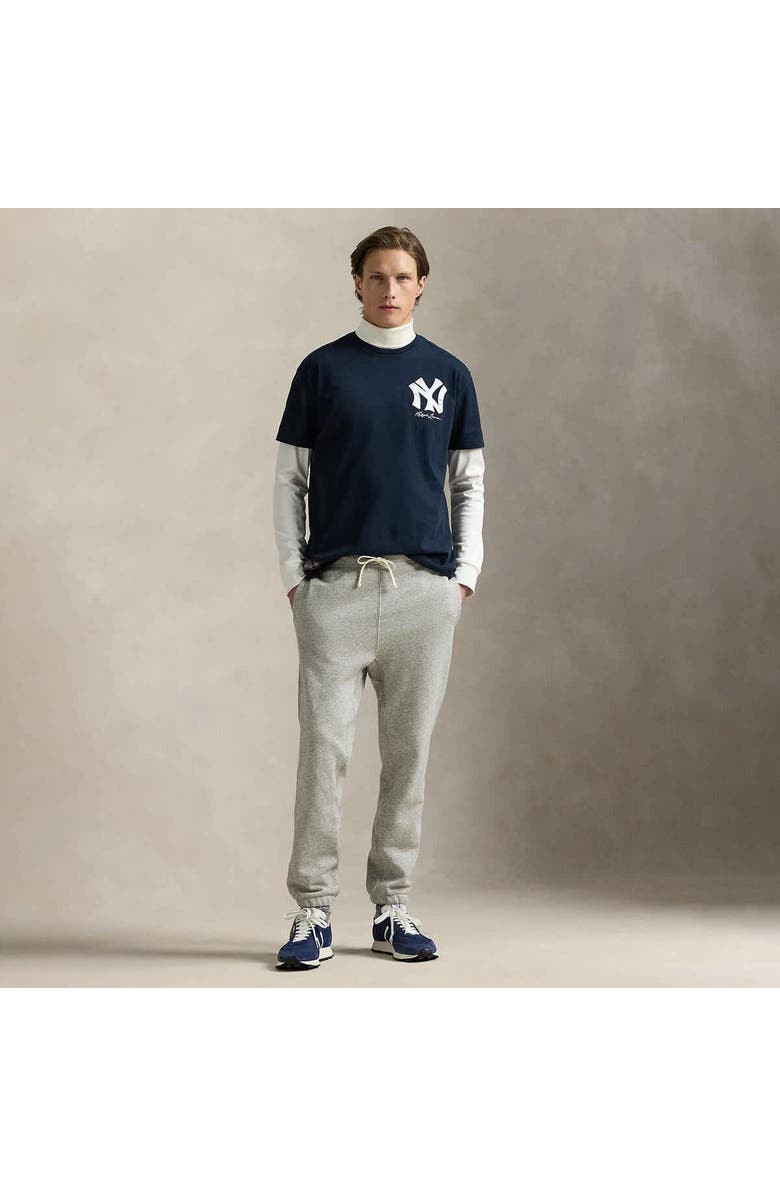 Polo Ralph Lauren Navy Yankees  Jersey T-Shirt, Alternate, color, 