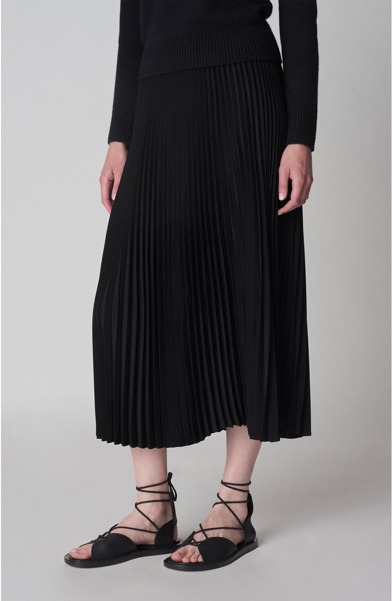 World of Crow Plus Fuchsia Pink Pleated Dress, Main, color, 