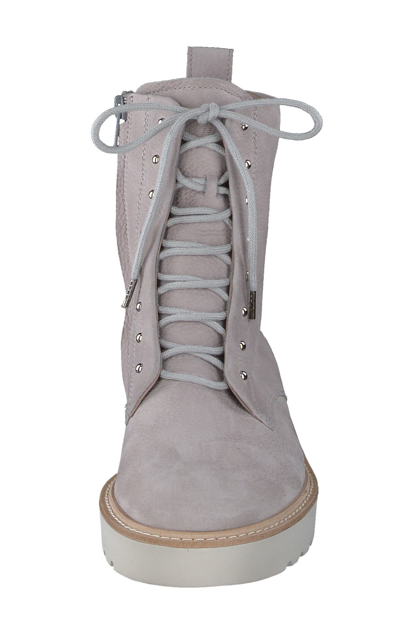Joan Lace-Up Bootie, Alternate, color, PEARL GRAINED