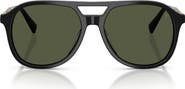 Brunello Cucinelli 56mm Pilot Sunglasses