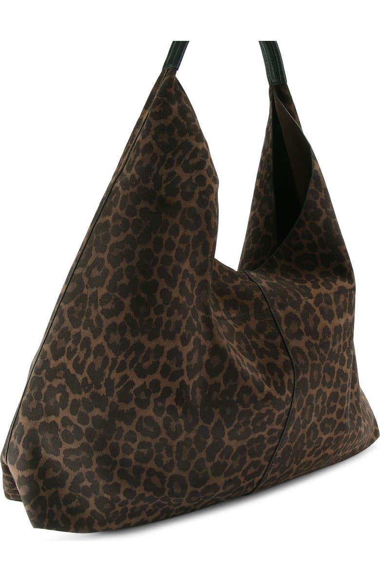 Kurt Geiger London Large Chelsea Slouch Hobo Bag, Alternate, color, Brown