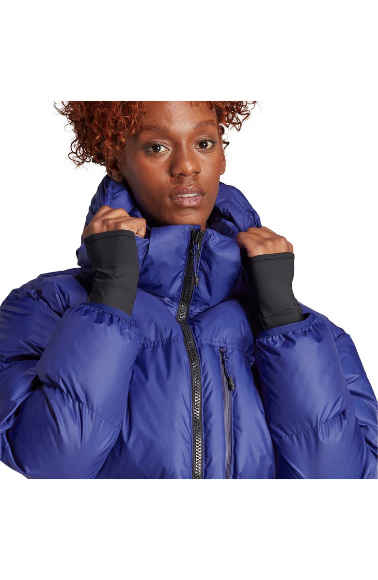 adidas by Stella McCartney TrueNature Crop Puffer Jacket, Alternate, color, 