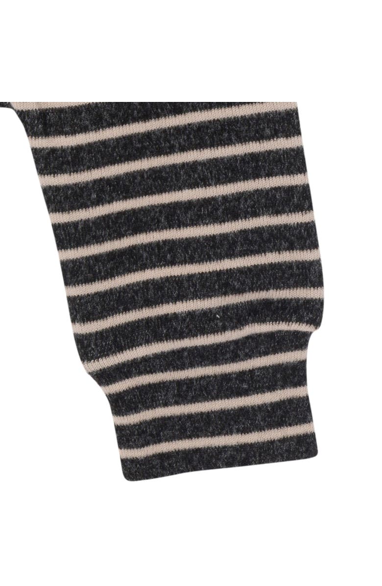 Modern Moments<sup>™</sup> by Gerber Hooded Brushed Hacci Top & Jogger Set, Alternate, color, Dark Grey Heather