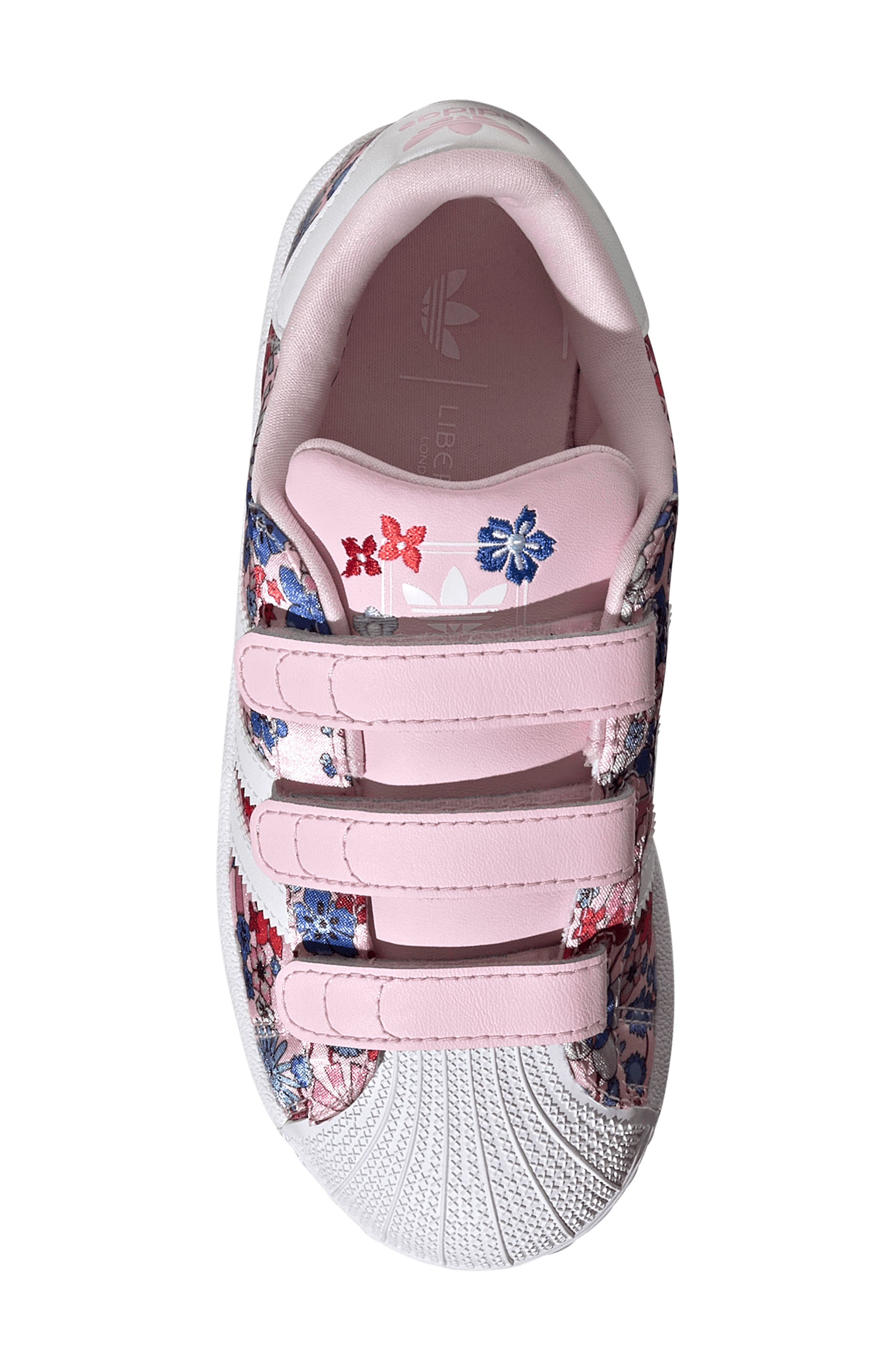 adidas Superstar II Sneaker, Alternate, color, Clear Pink/ White/ Light Pink