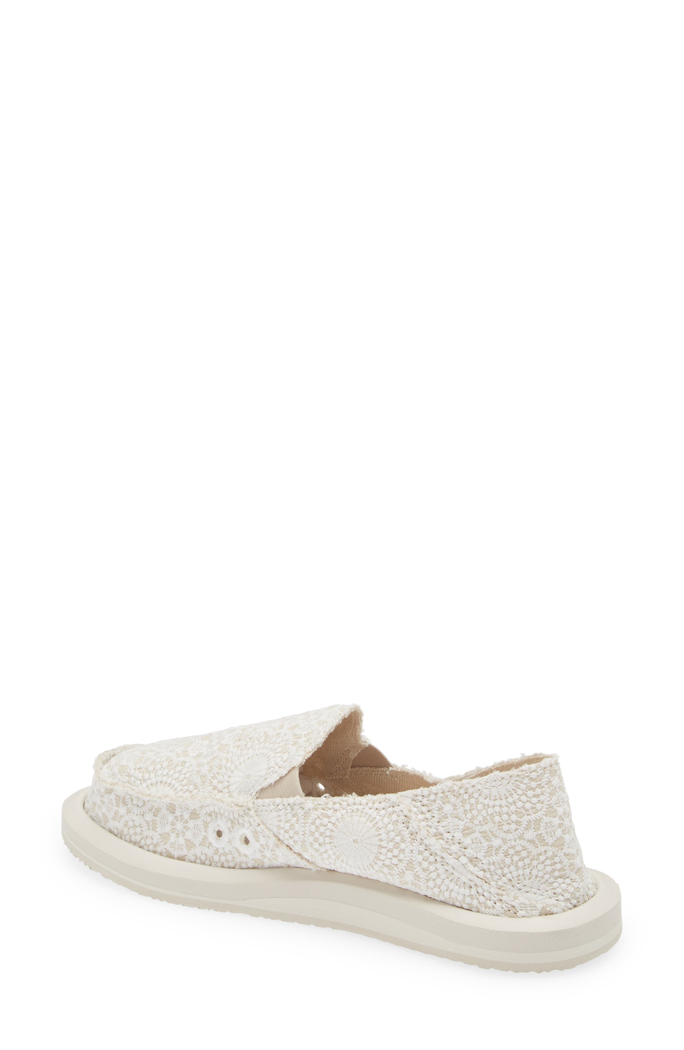 Sanuk Donna Lace Slip-On Sneaker, Alternate, color, 