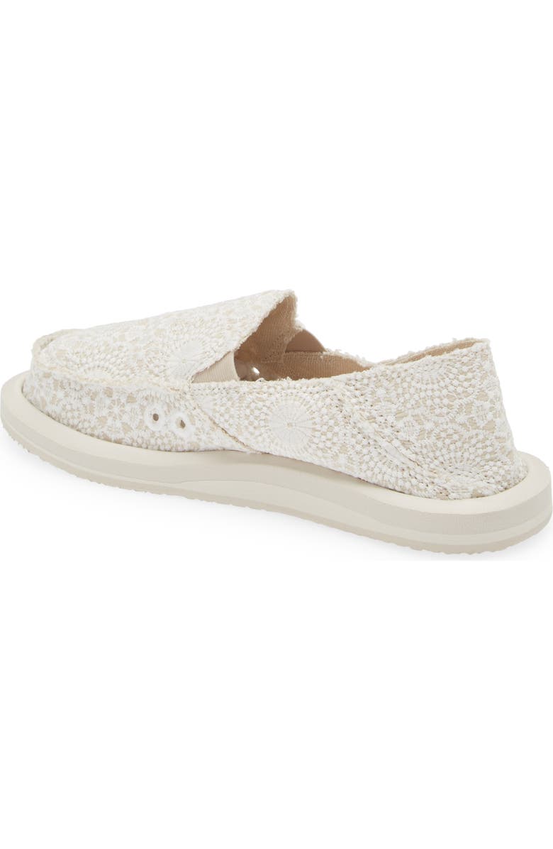 Sanuk Donna Lace Slip-On Sneaker, Alternate, color,