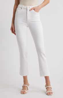The Pencil Crop High Waist Ankle Slim Straight Leg Jeans