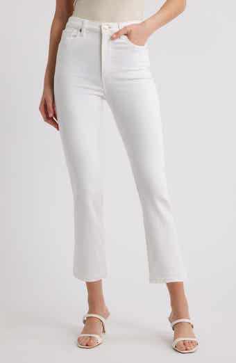 The Pencil Crop High Waist Ankle Slim Straight Leg Jeans
