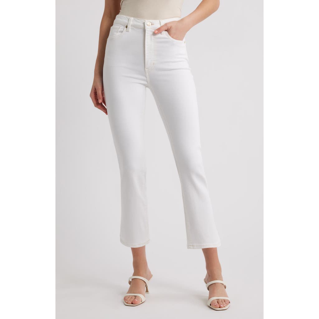 Frame The Pencil Crop High Waist Ankle Slim Straight Leg Jeans