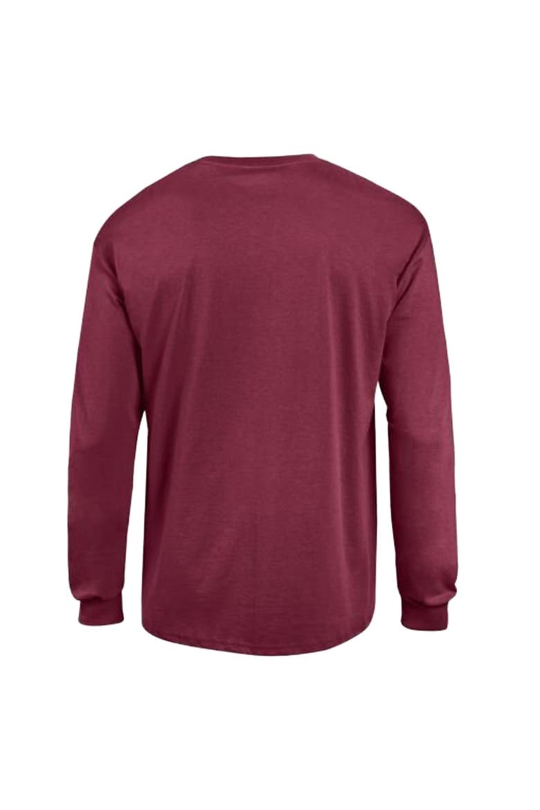 Men's Champion Burgundy Washington Commanders Arch Over Logo Long Sleeve T-Shirt, Alternate, color, Burgundy
