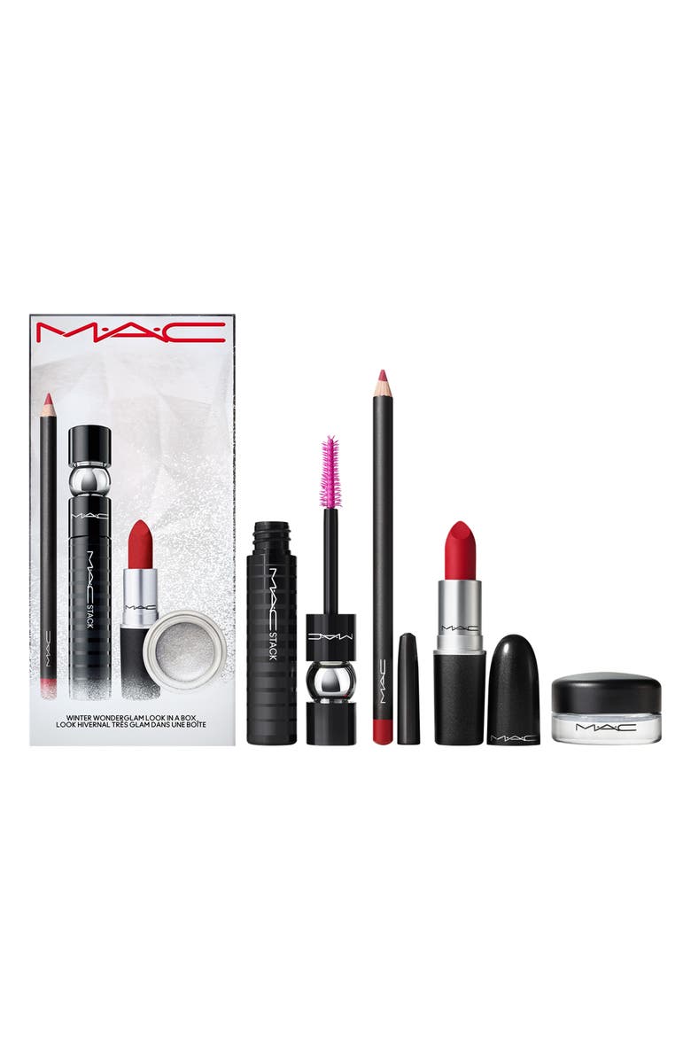 MAC Cosmetics Winter Wonderglam Look in a Box Set $100 Value, Main, color,
