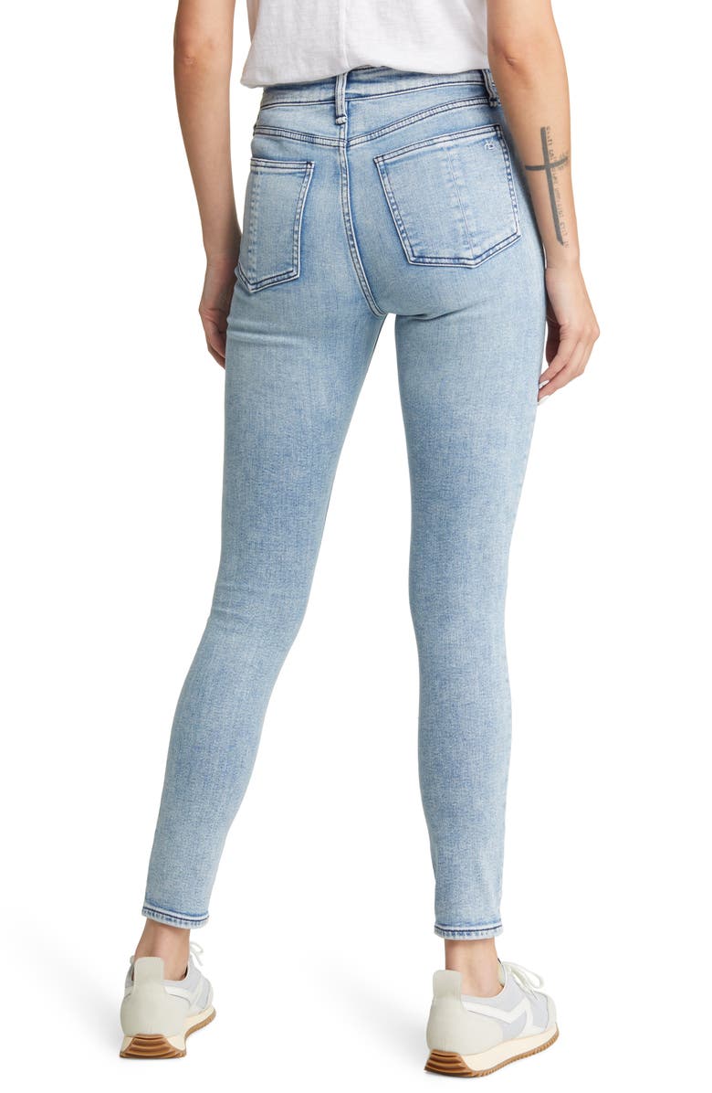 rag & bone Nina High Waist Skinny Jeans, Alternate, color,