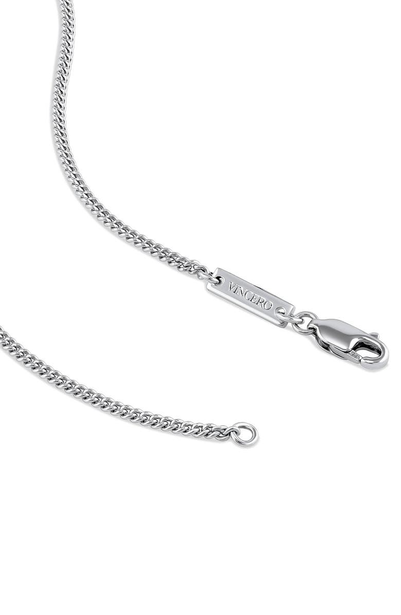Vincero Men's Anchor Pendant Necklace, Alternate, color, Silver