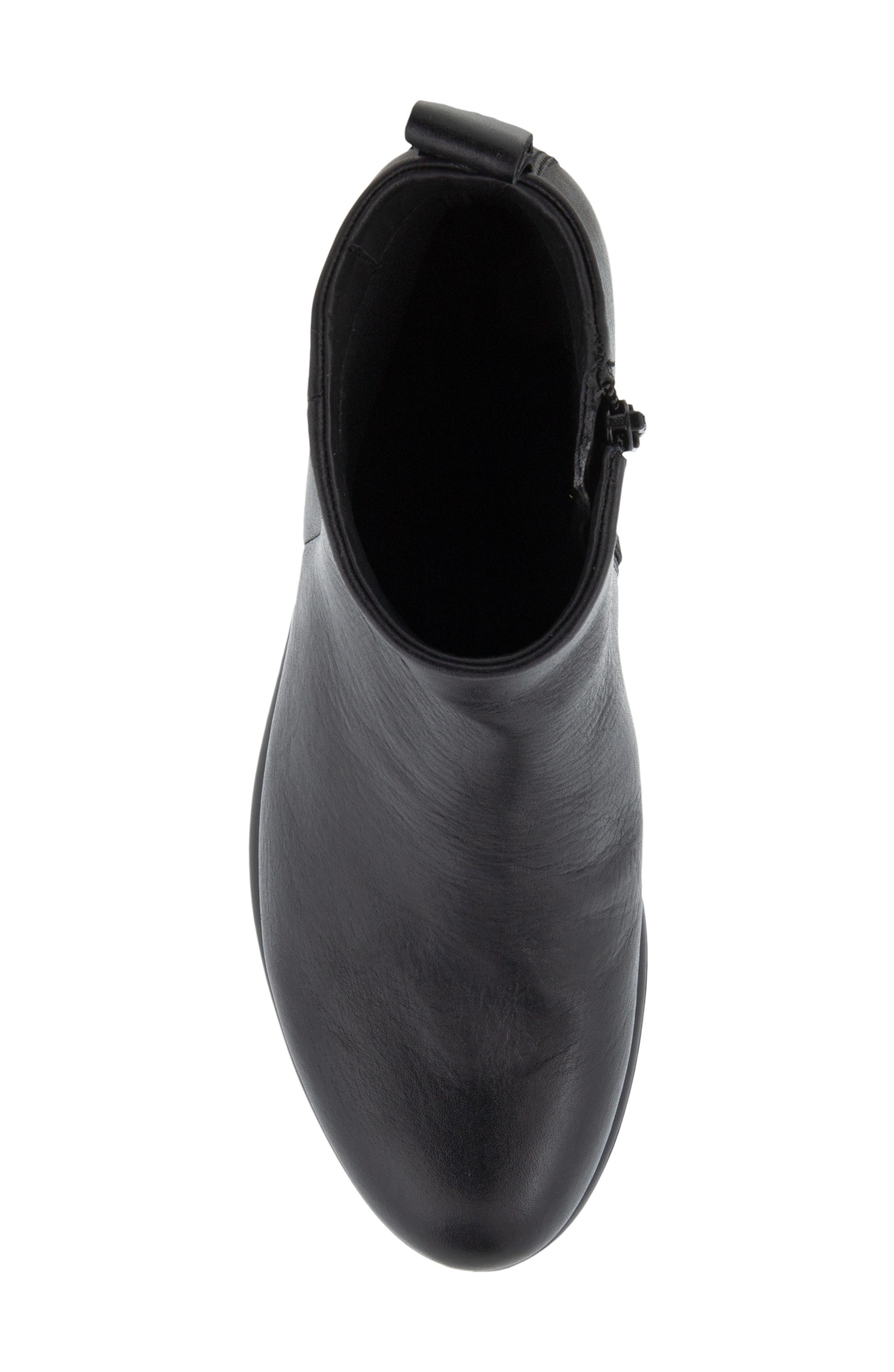 ECCO Modtray Water Resistant Ankle Boot, Alternate, color, Black Leather