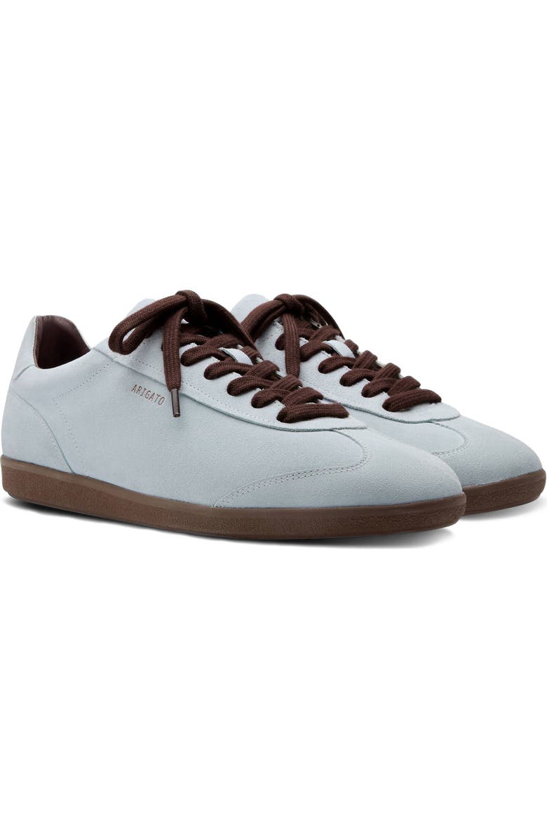 Axel Arigato Zane Suede Sneaker - Men's, Alternate, color, Light Blue/Dark Brown