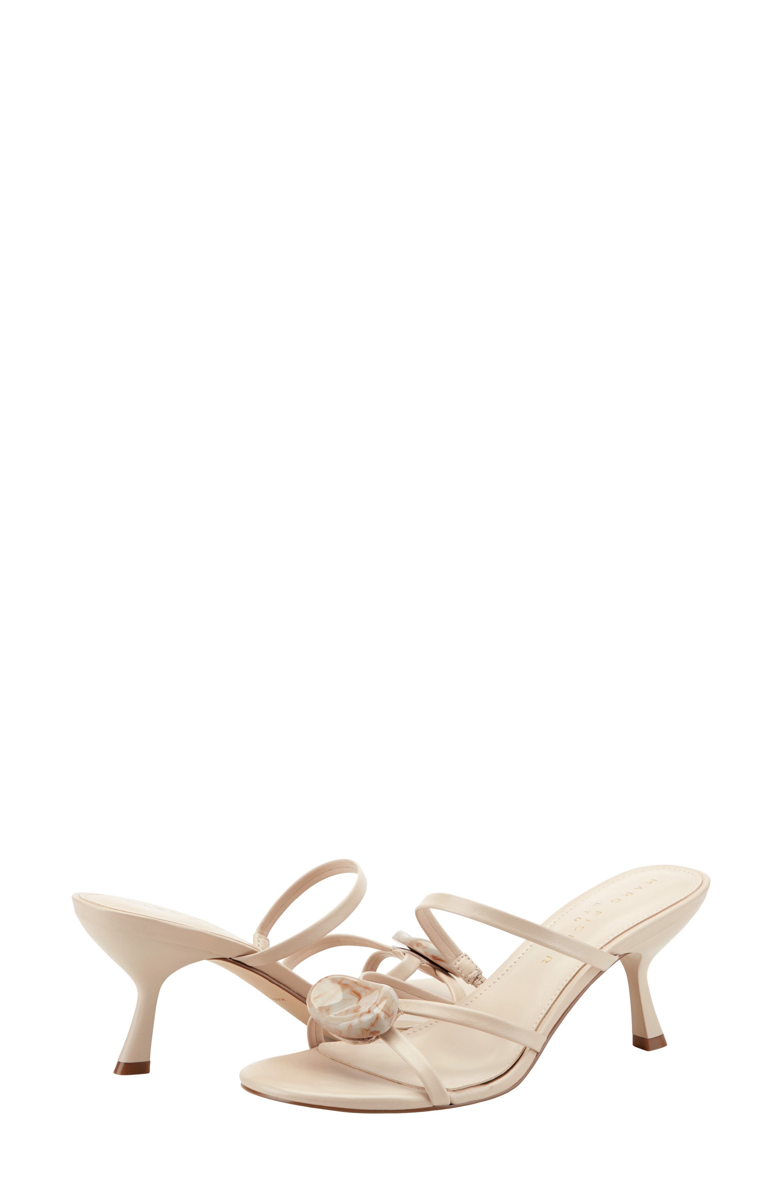 Marc Fisher LTD Natesa Strappy Kitten Heel Sandal, Alternate, color, Light Natural