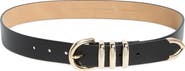 Cole Haan Beveled Buckle Belt