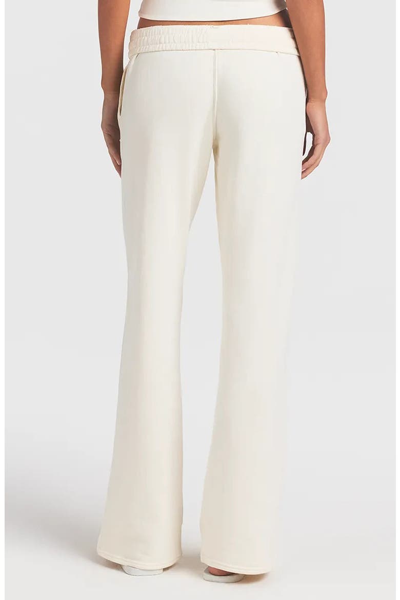 Oversize French Terry Pants, Alternate, color, ECRU