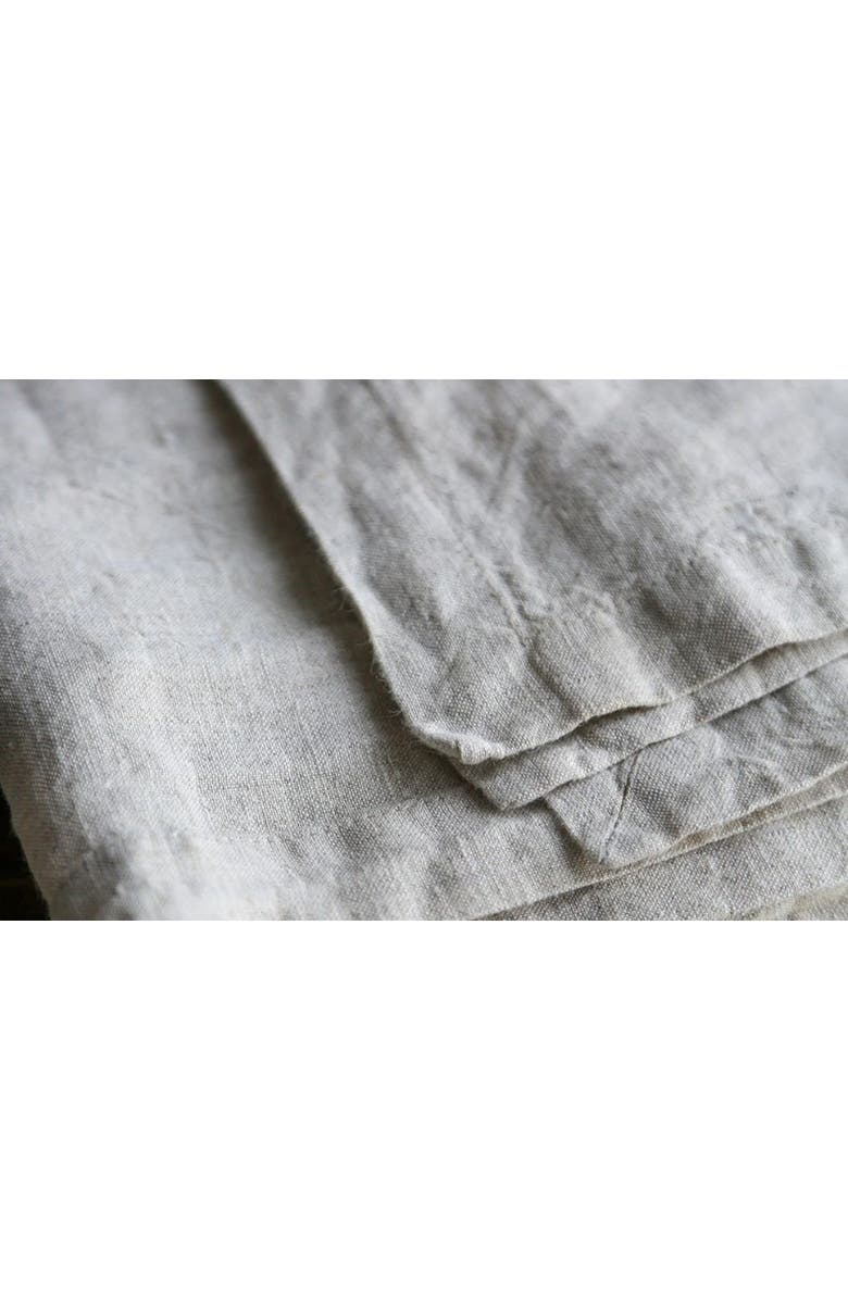 CG Hunter Natural Linen Tablecloth, Alternate, color, Earth Tones