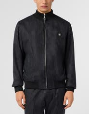 PHILIPP PLEIN Classic Tracksuit Jacket Stripes Stripes Men
