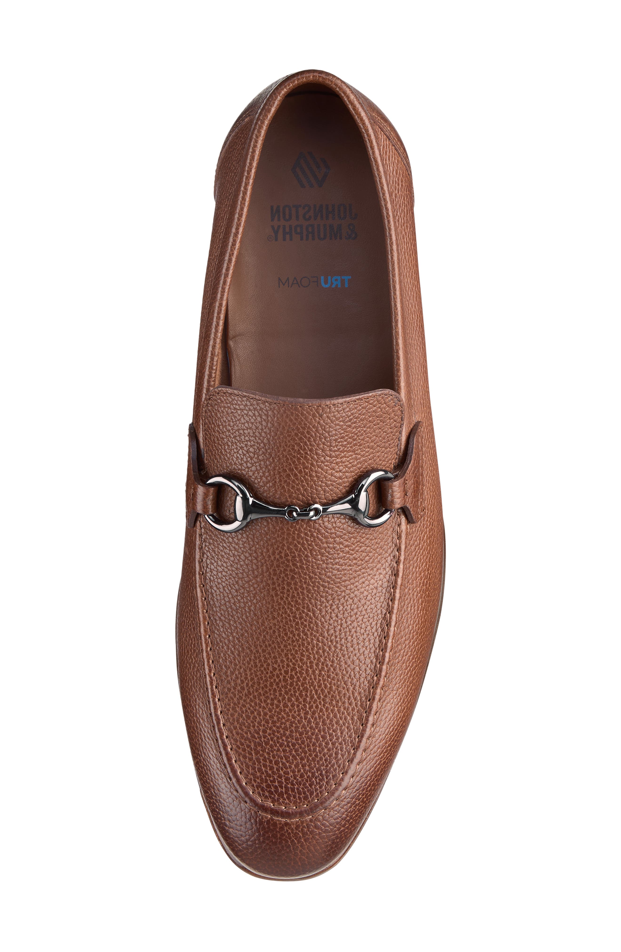 Johnston & Murphy Higgins Bit Loafer, Alternate, color, Tan Full Grain