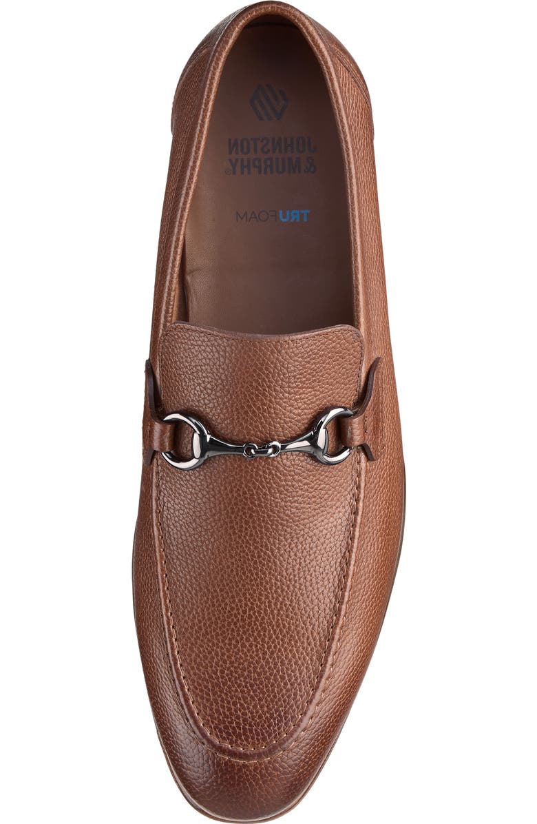 Johnston & Murphy Higgins Bit Loafer, Alternate, color, Tan Full Grain