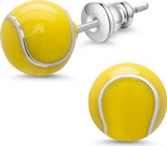 Lily Nily Kids' 3D Tennis Ball Stud Earrings