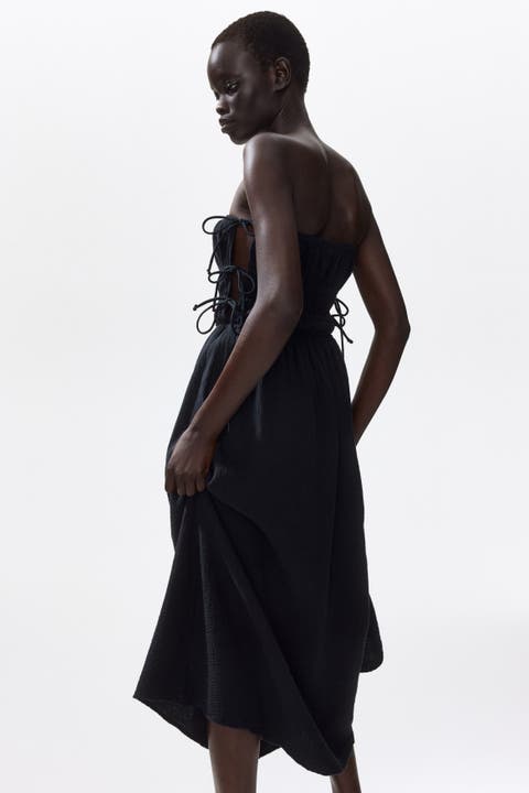 Muslin Bandeau Dress
